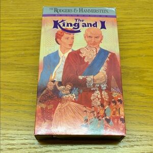 The King and I VHS Tape